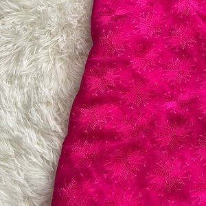 Pink Duppata / Phulkari / Scarf